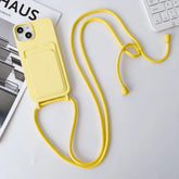 Crossbody Lanyard Rope Phone Case for iPhone